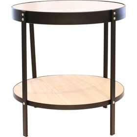 Mesa de Apoio Rel&oacute;gio Preto