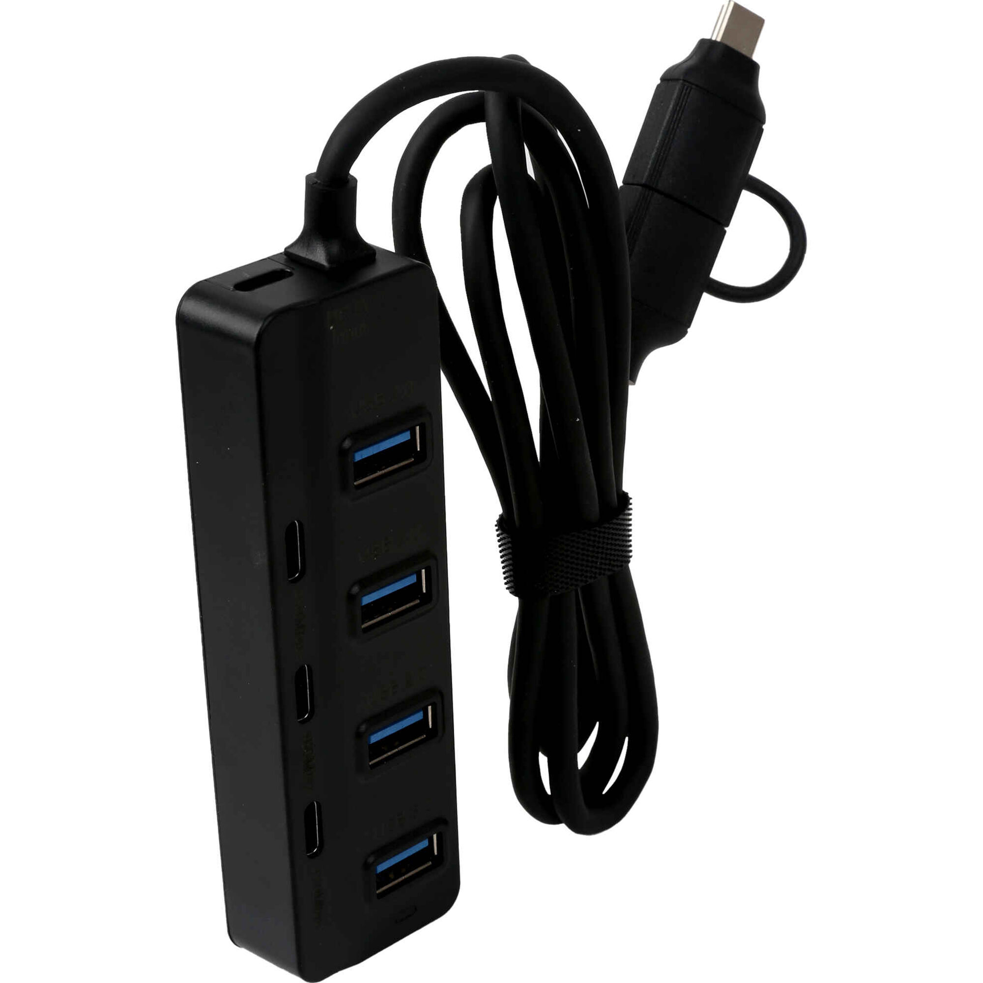 Adaptador com Entrada USB e USB-C Bazar&atilde;o