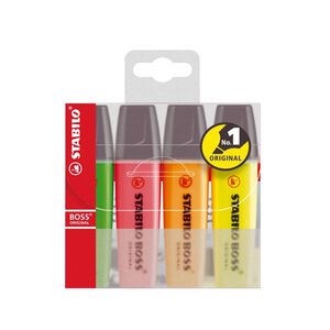 Sublinhador de Tinta Fluorescente Stabilo