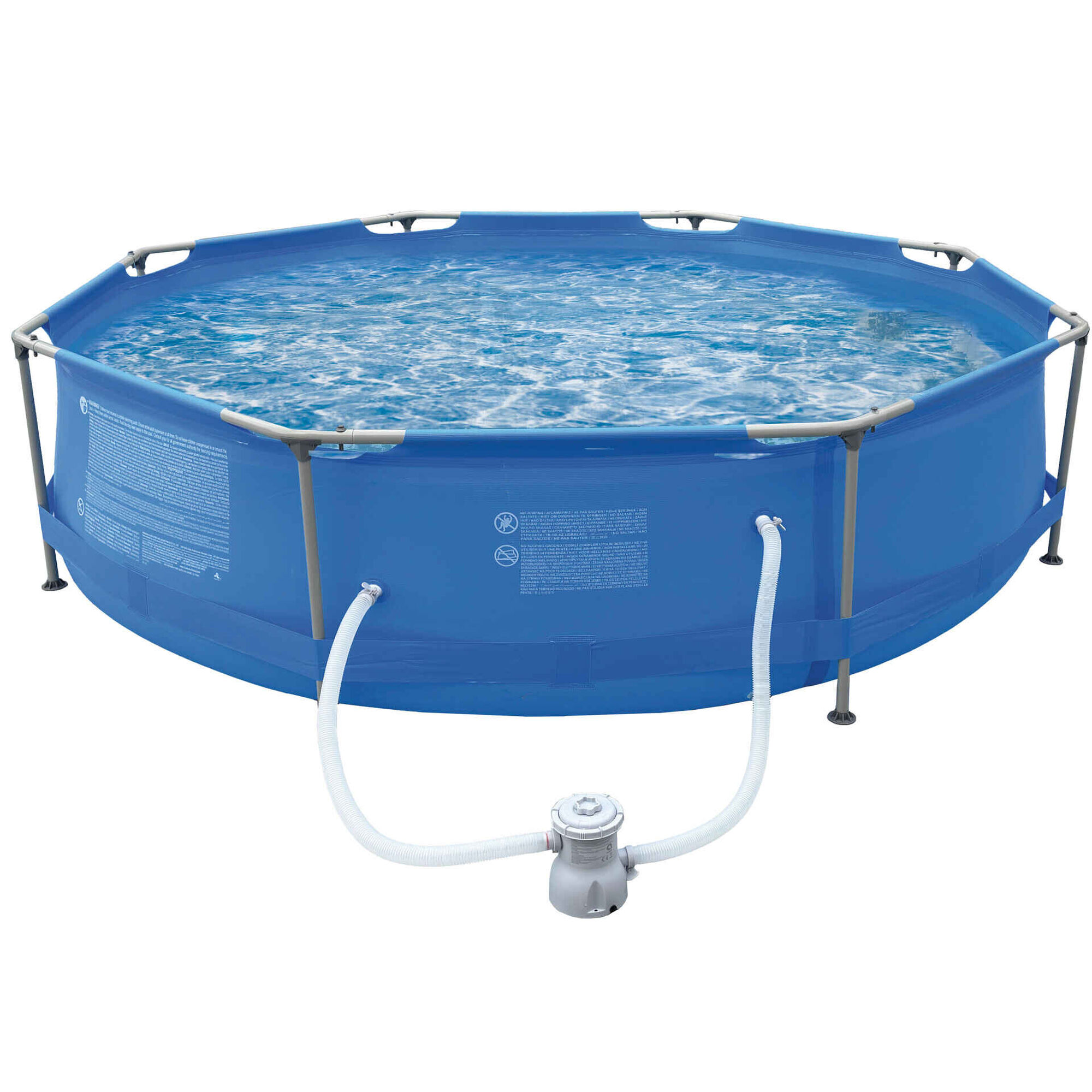 Piscina Estrutura Octagonal 360x76cm com Bomba