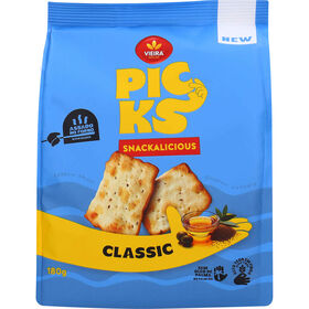 Snacks Bolachas Picks Classic Vieira
