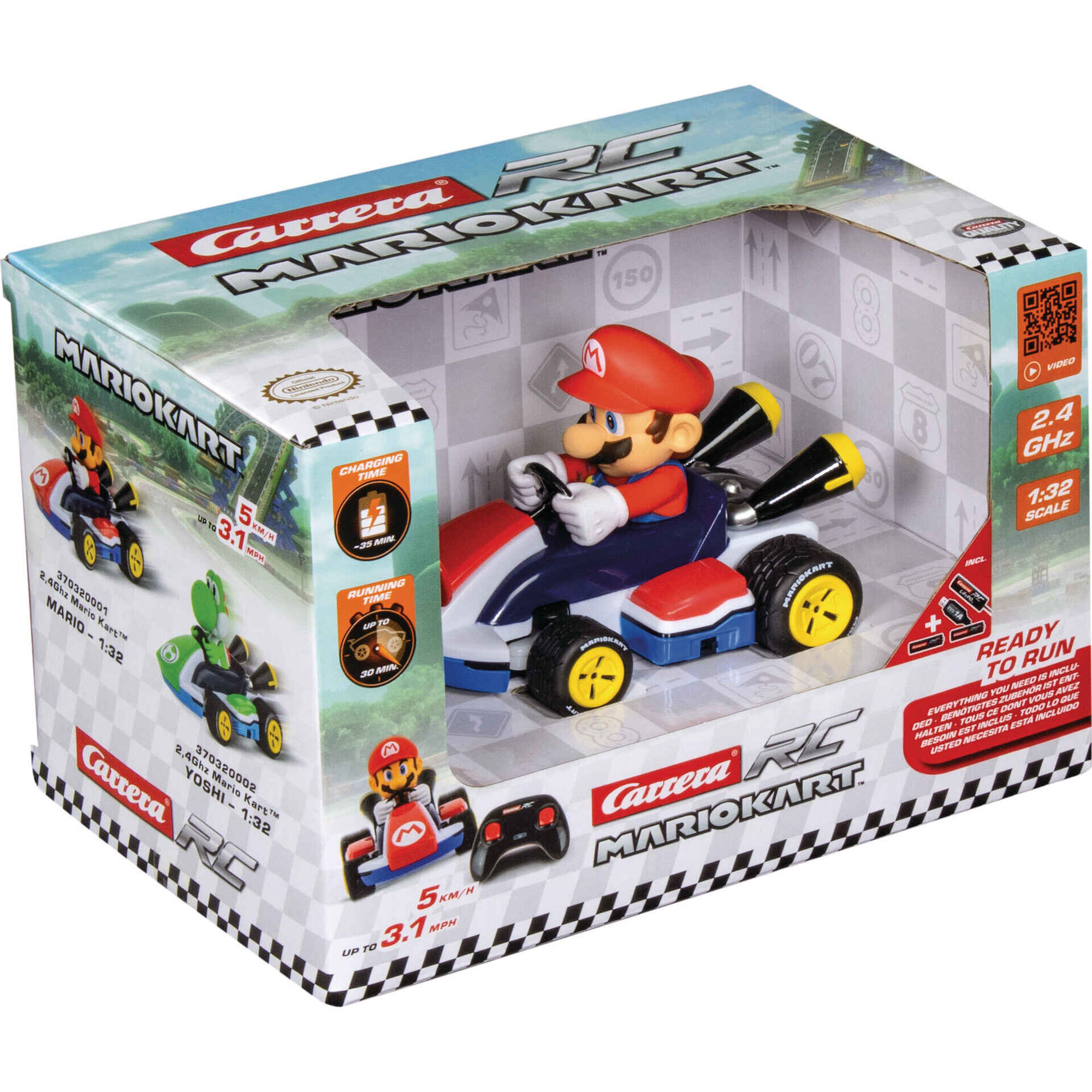 Carrera - Carro Telecomandado Mario Kart Race 1:32