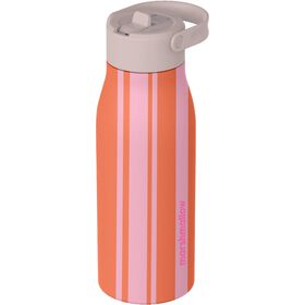 Garrafa T&eacute;rmica A&ccedil;o Inoxid&aacute;vel 500ml Laranja e Rosa Marshmallow