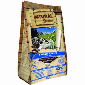 Ra&ccedil;&atilde;o para C&atilde;o Adulto Mini Salm&atilde;o Sensitive Natural Greatness