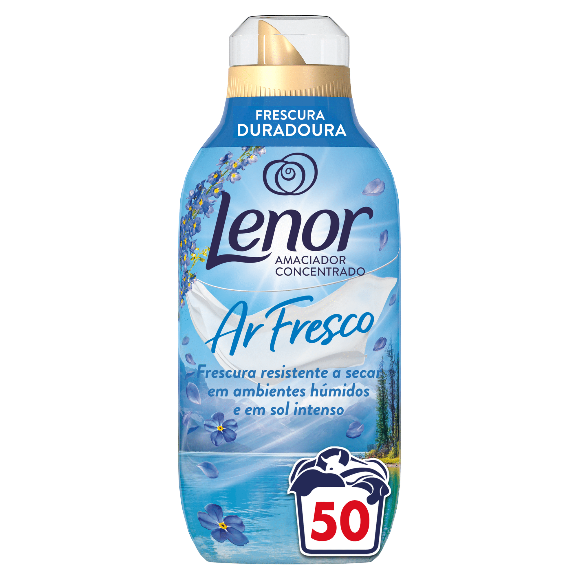 Amaciador Roupa Concentrado Frescura Alpina Lenor