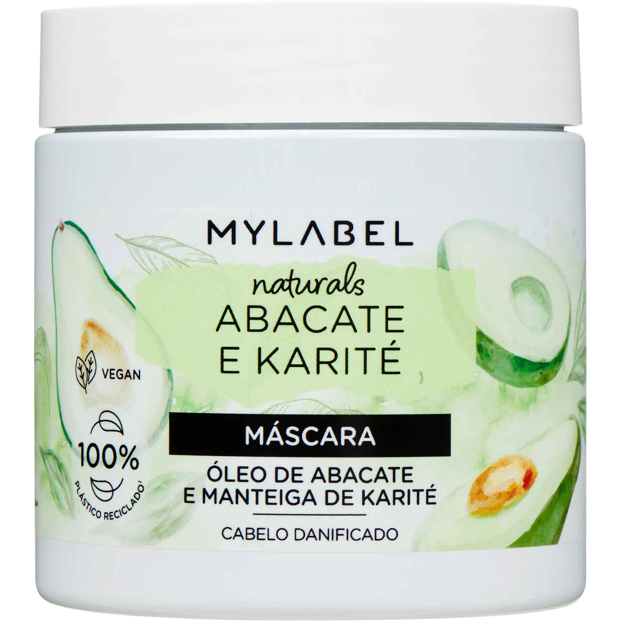 Máscara de Cabelo Naturals Abacate e Karité
