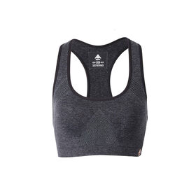 Top Curto Seamless M Cinza Mulher