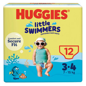 Fraldas Cueca Banho Little Swimmers 7-15kgs T3-4 Huggies