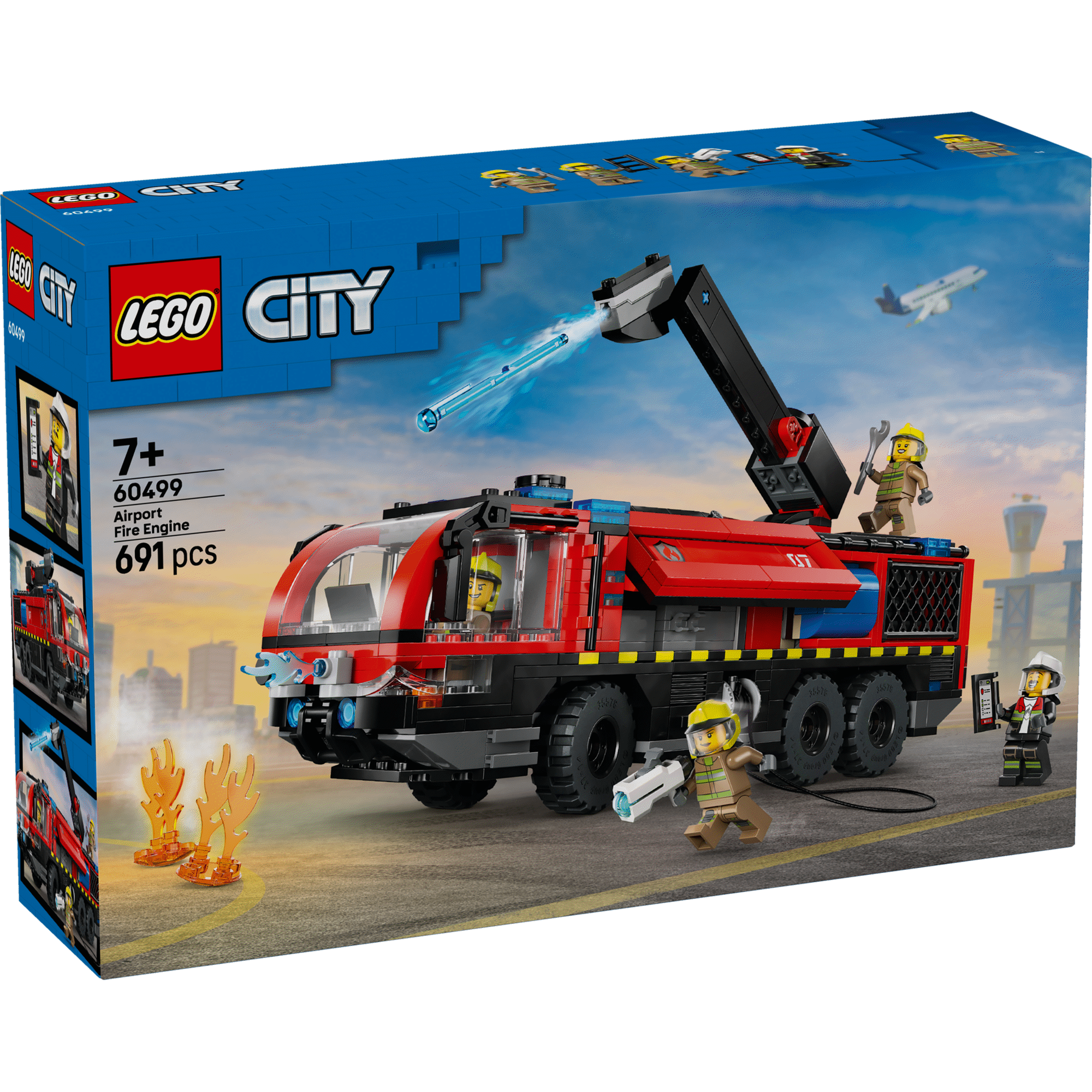 LEGO City - Cami&atilde;o de Combate ao Fogo do Aeroporto - 60499