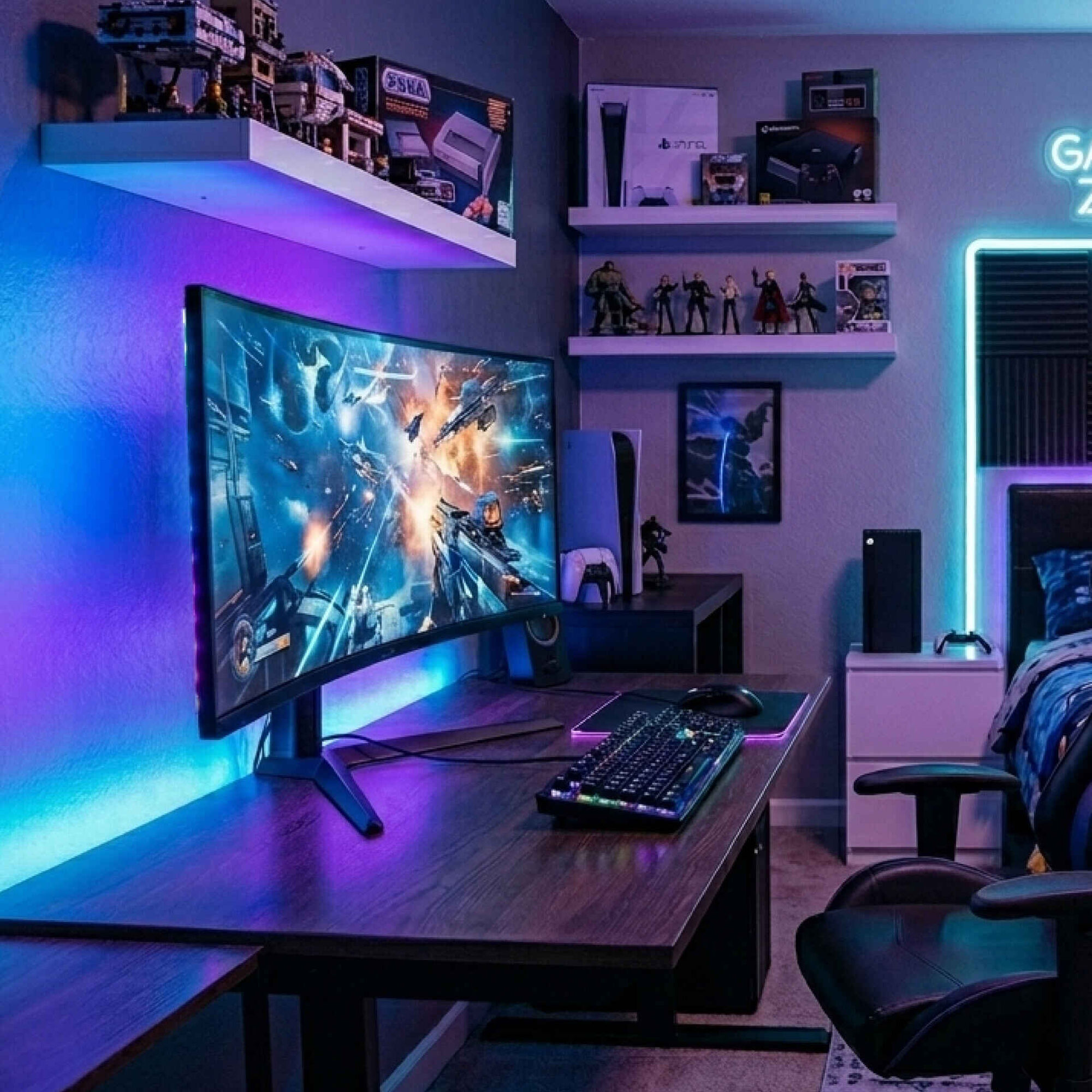 Fita LED RGB Pilhas Boost