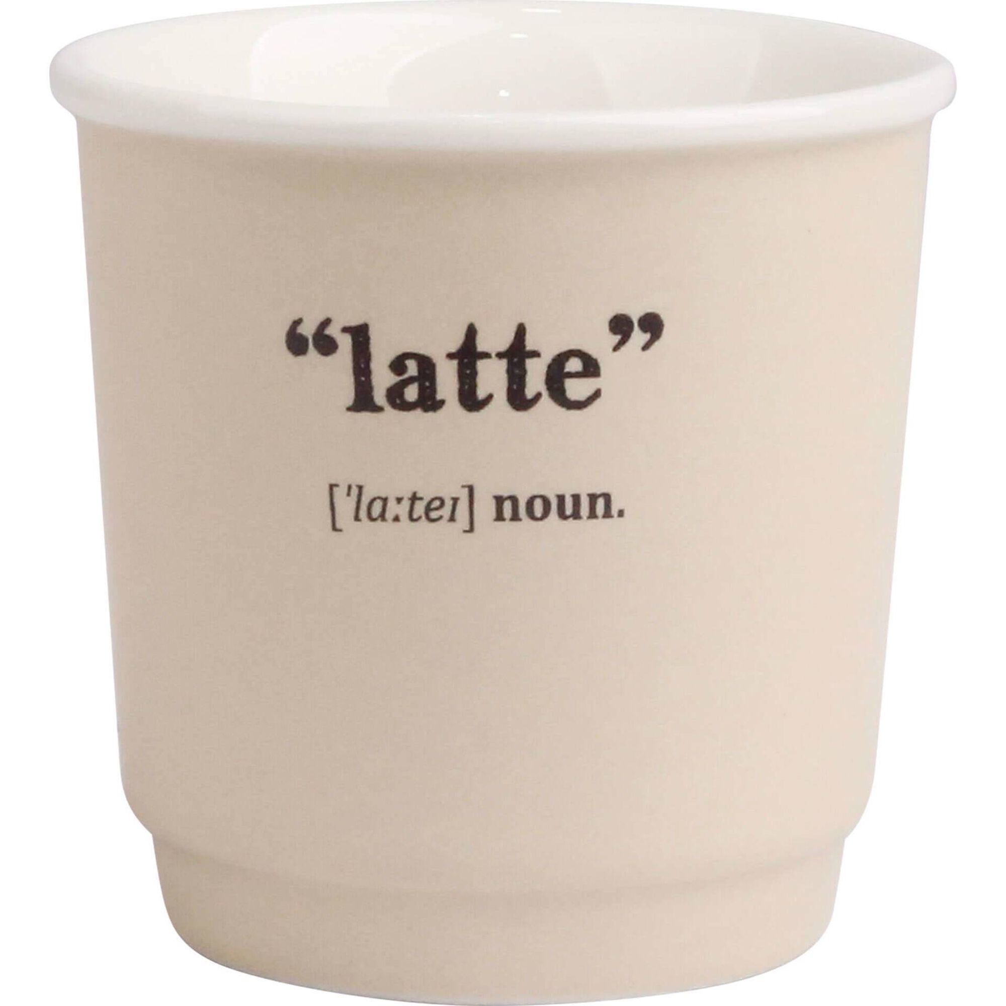 Copo Café 90ml Latte Cru