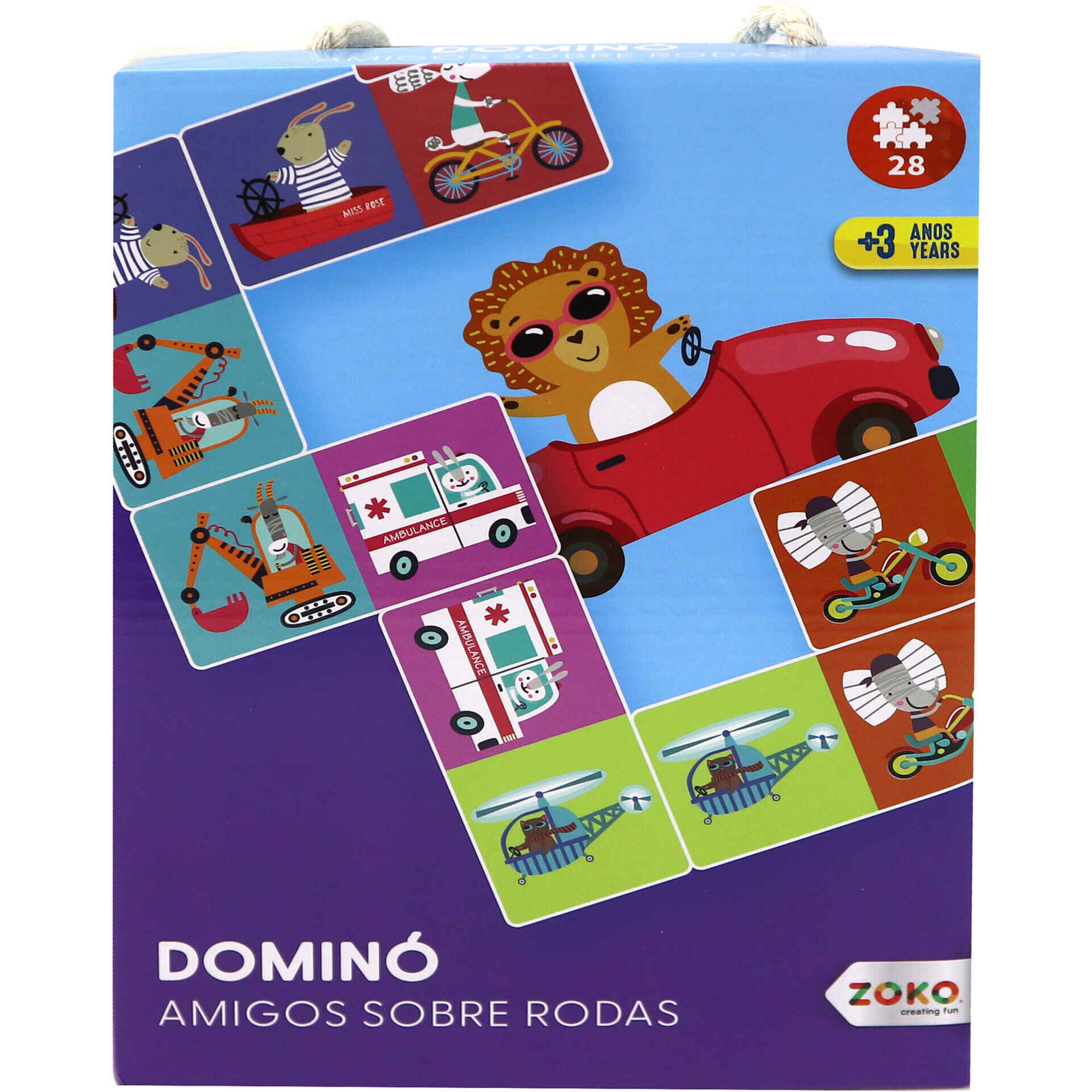 Zoko - Domin&oacute; (v&aacute;rios modelos)