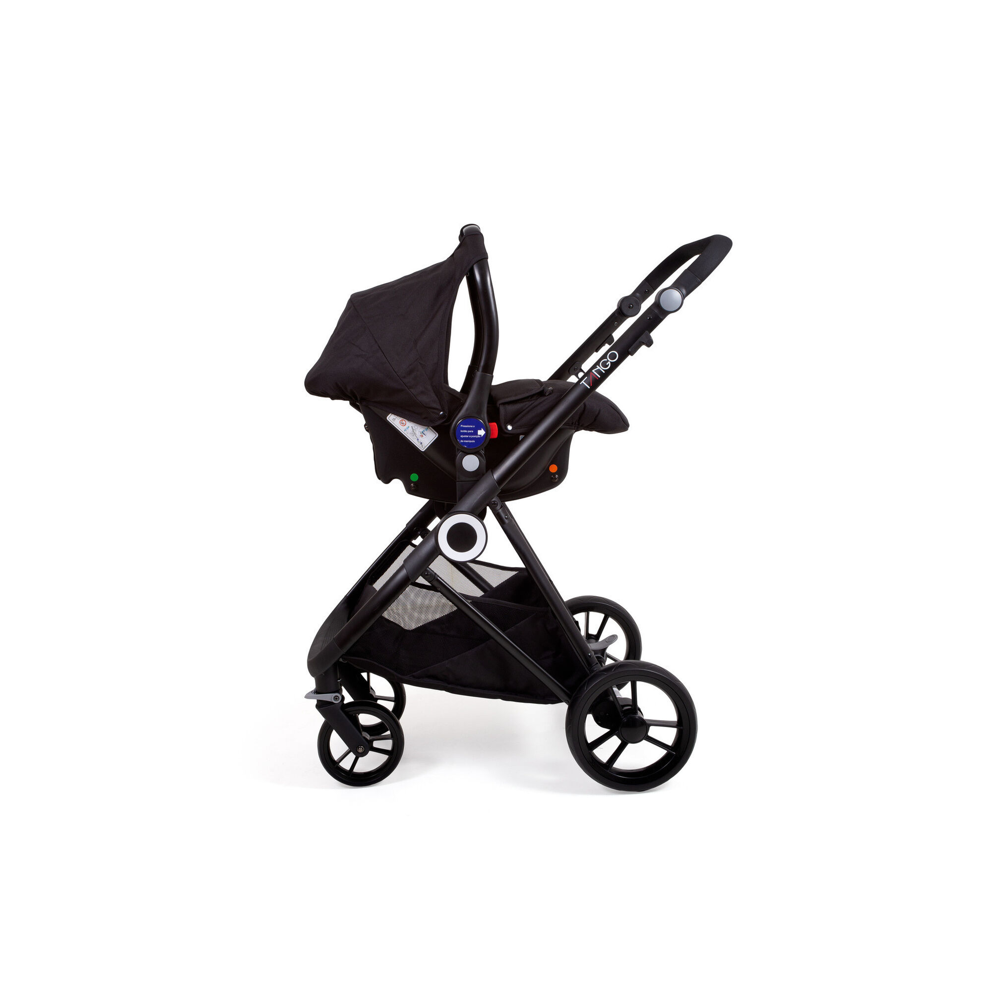 Conjunto de Rua Duo Preto Cromado Tango