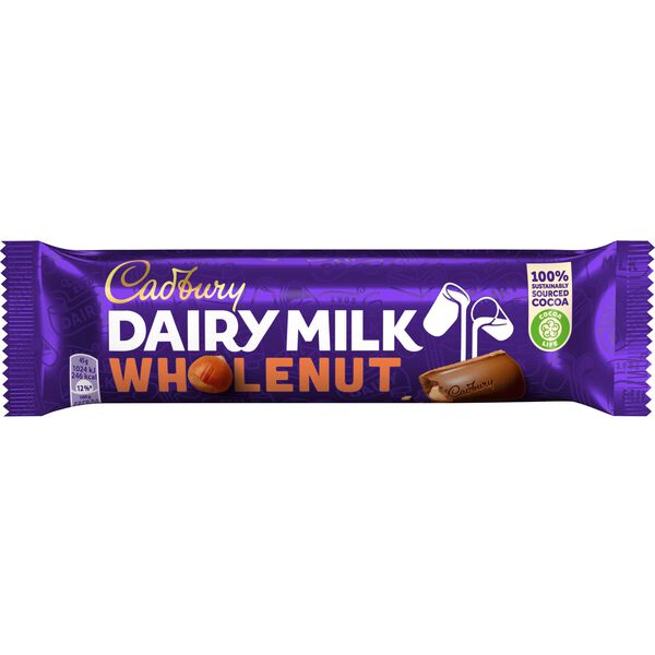 Snack de Chocolate e Avelã Dairy Milk Cadbury