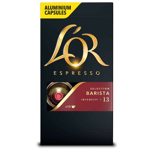 Cápsulas de Café Espresso Barista Int 13 LOr