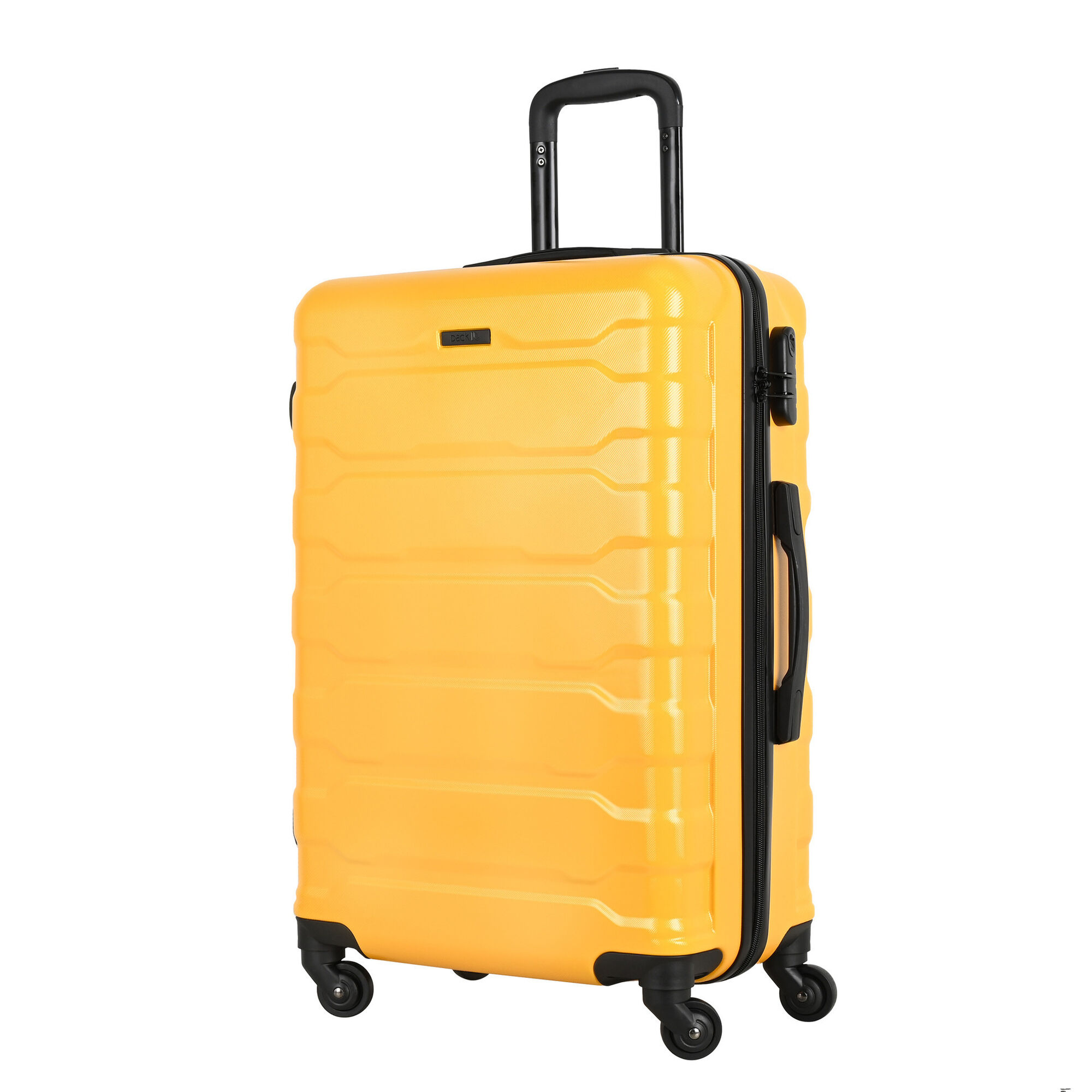 Mala de Viagem Média 4 Rodas Amarelo Santorini Mala de Viagem Média 4 Rodas Amarelo Santorini