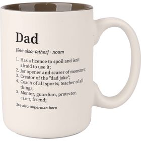Caneca 500ml Dad Branca Caneca 500ml Dad Branca