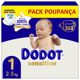 Fraldas Sensitive 2-5kg T1
