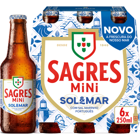 Cerveja com Álcool Mini Sol & Mar