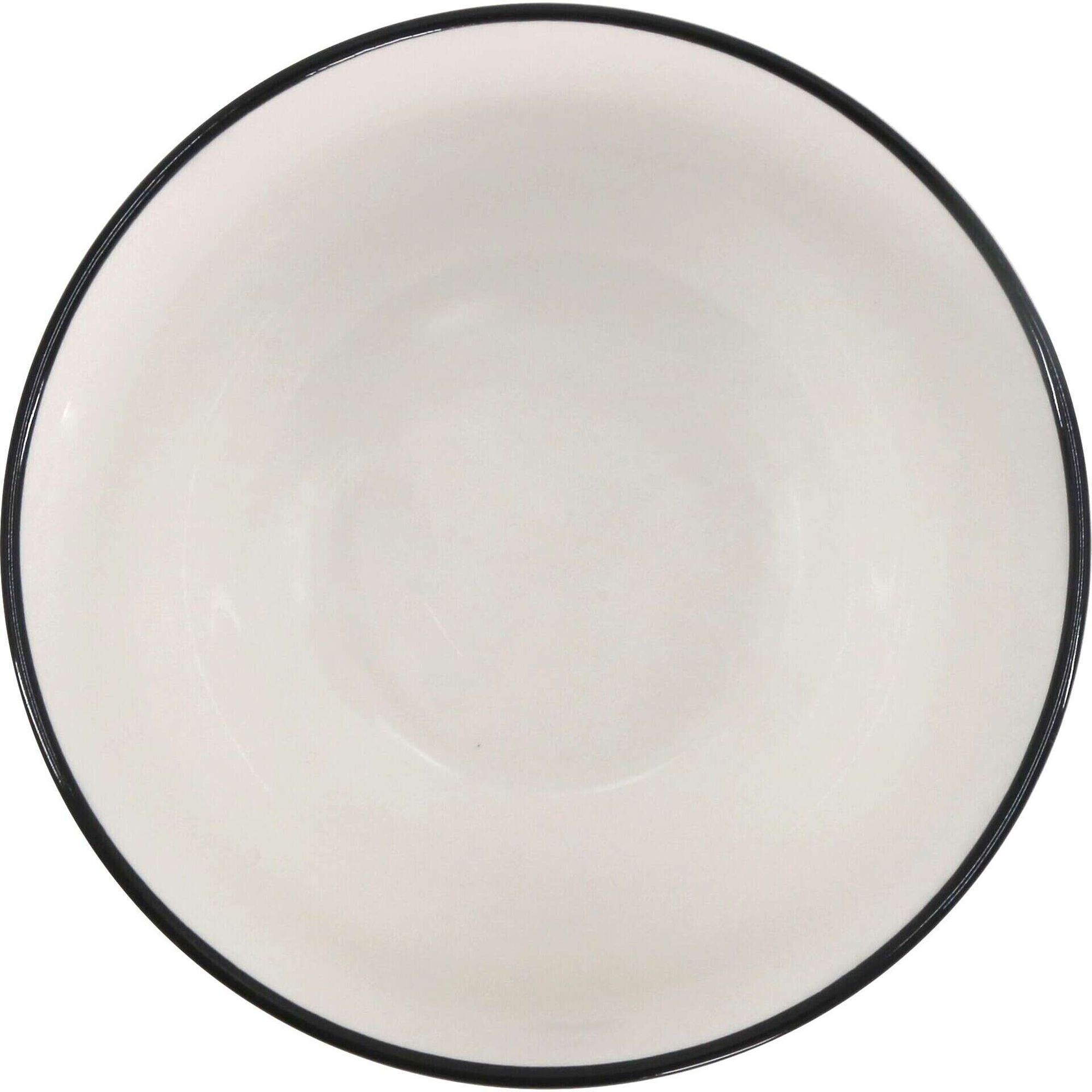 Taça Porcelana 420ml Bicolor Azul Passion