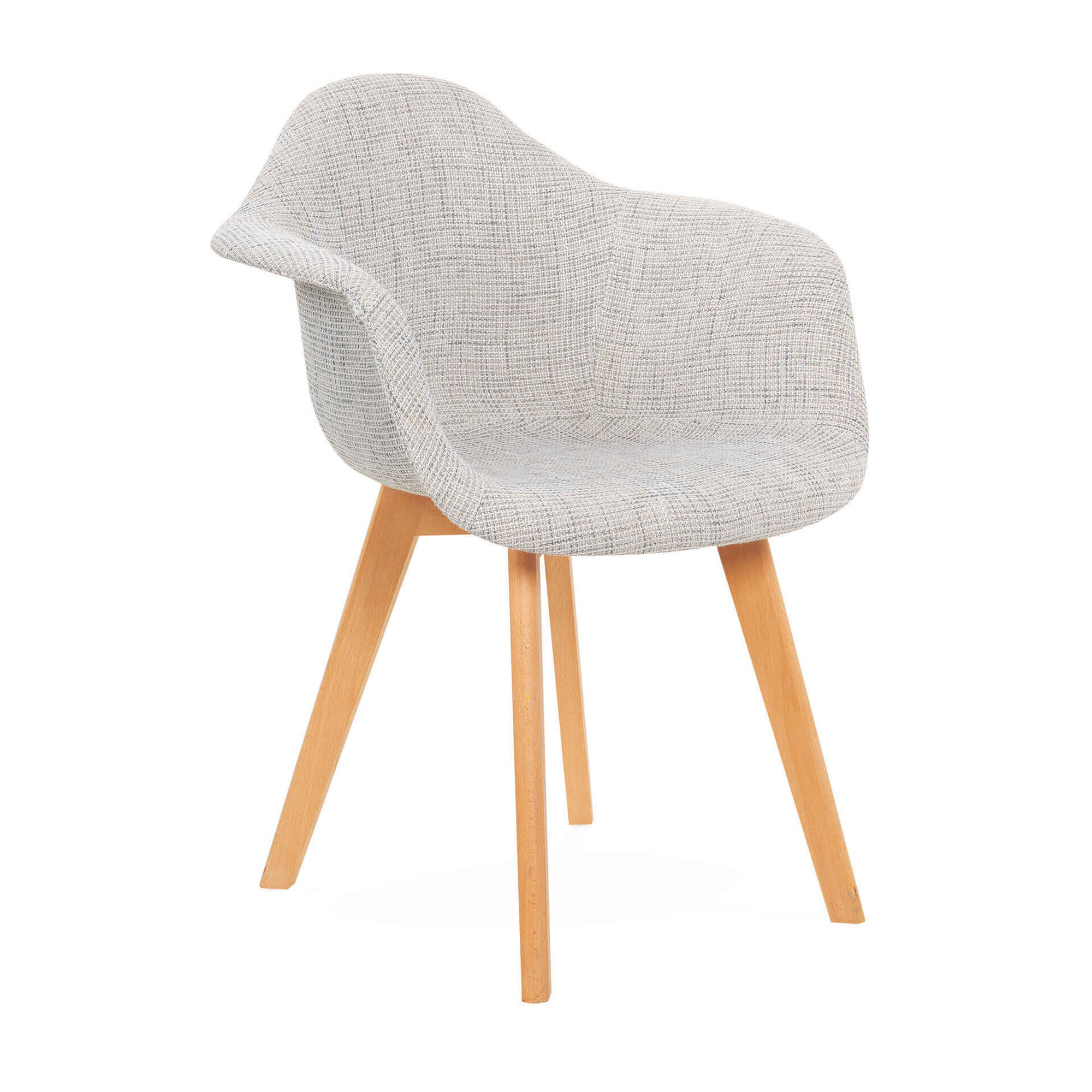 Cadeir&atilde;o Cinza Echair Weave Kasa