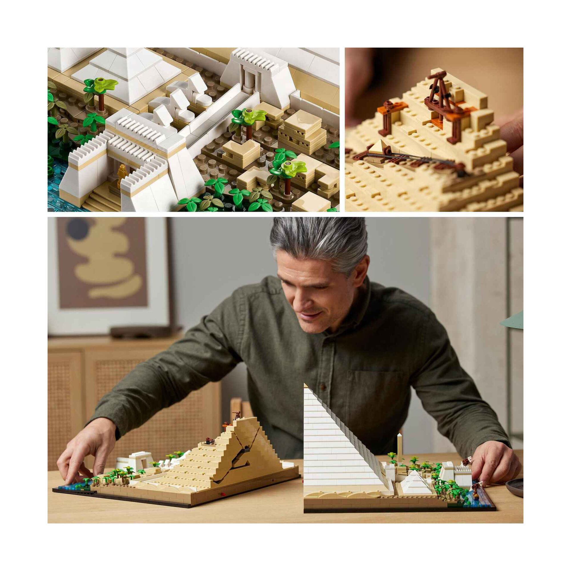 LEGO Architecture - Grande Pir&acirc;mide de Giz&eacute; - 21058