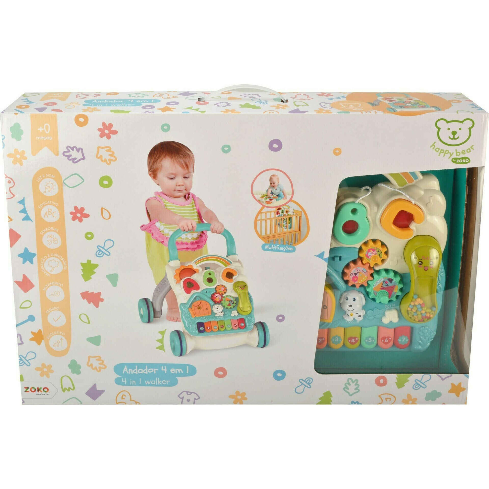 Andador 4 em 1