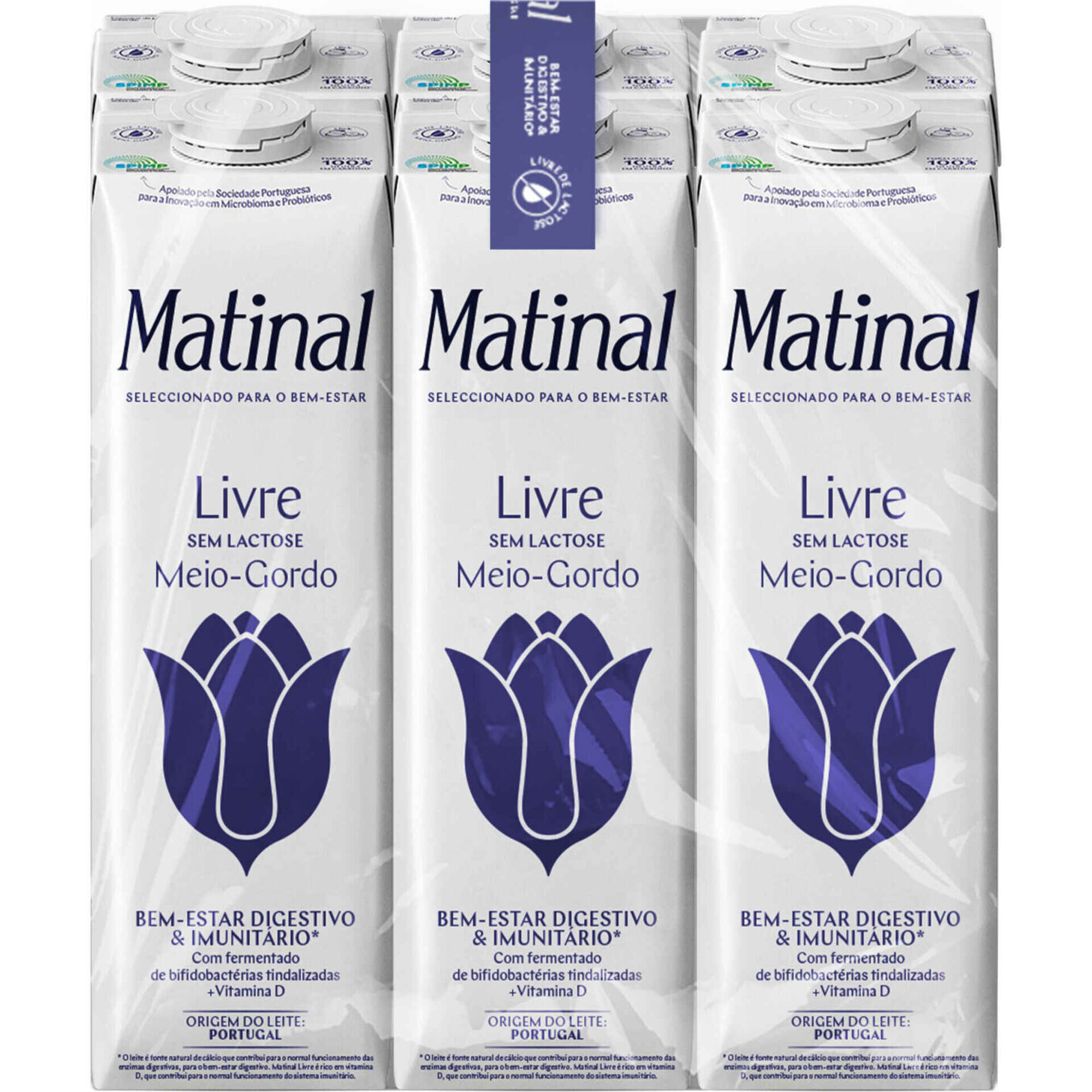Leite UHT Selecionado Livre Matinal