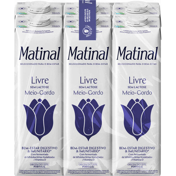 Leite UHT Selecionado Livre Matinal