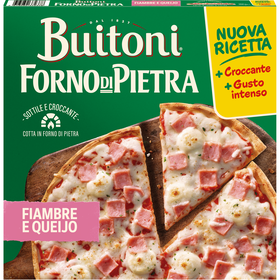 Pizza Forno Di Pietra de Fiambre e Queijo Pizza Forno Di Pietra de Fiambre e Queijo