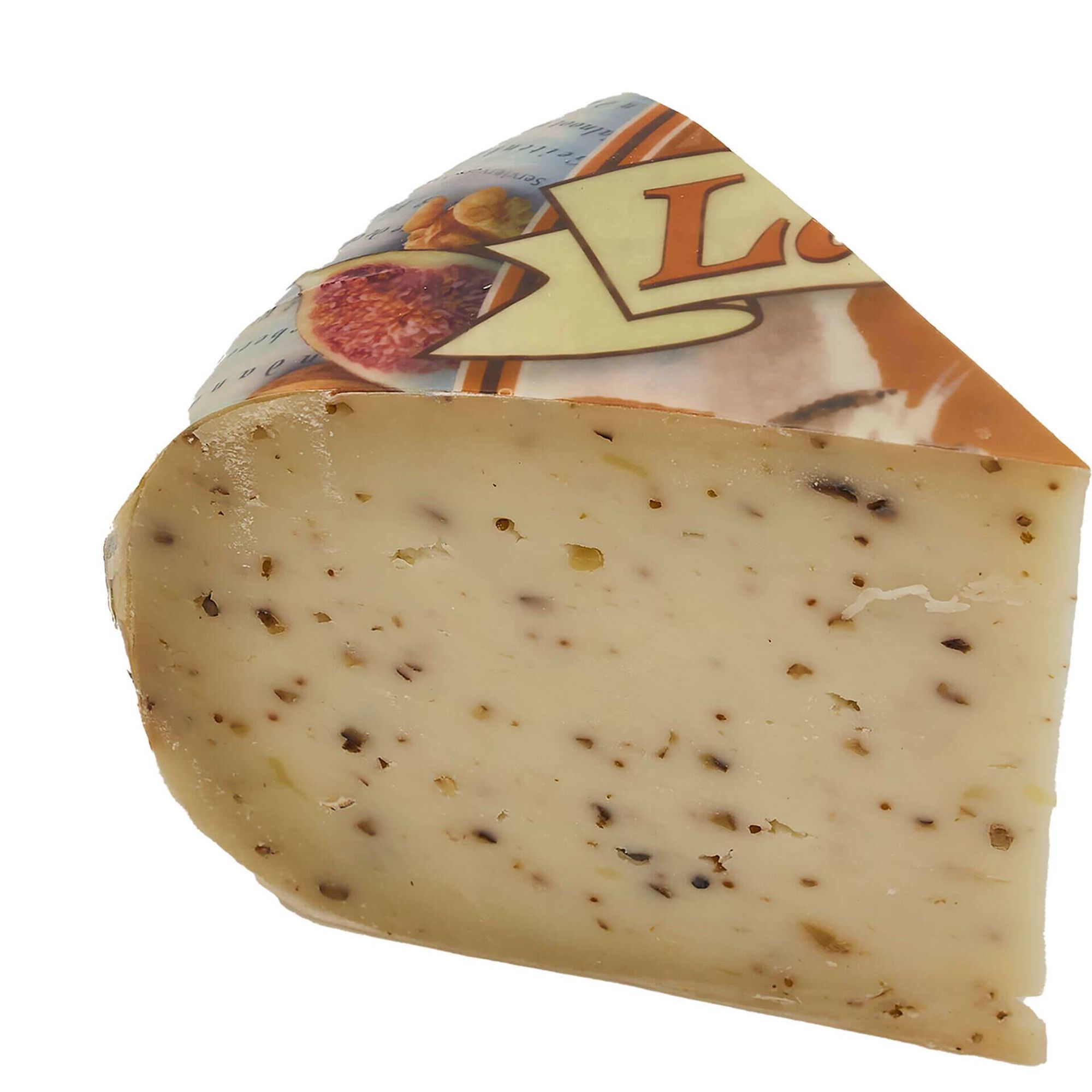 Queijo Gouda de Cabra com Figos e Noz