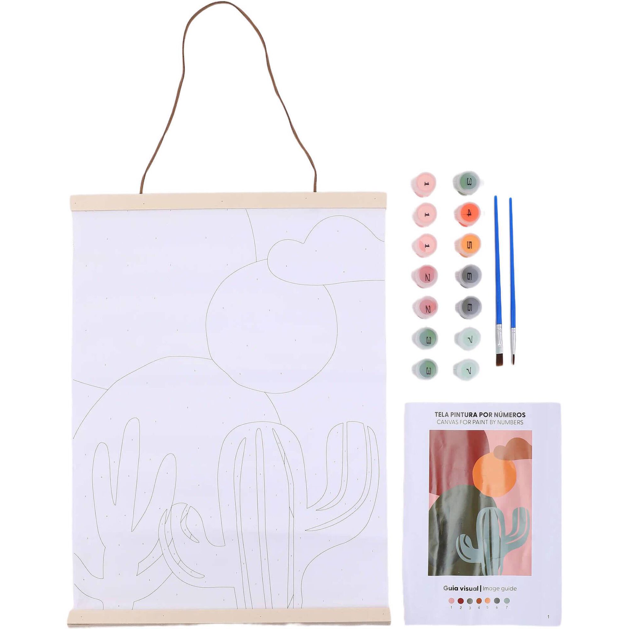 Tela Extens&iacute;vel Pintura por N&uacute;meros