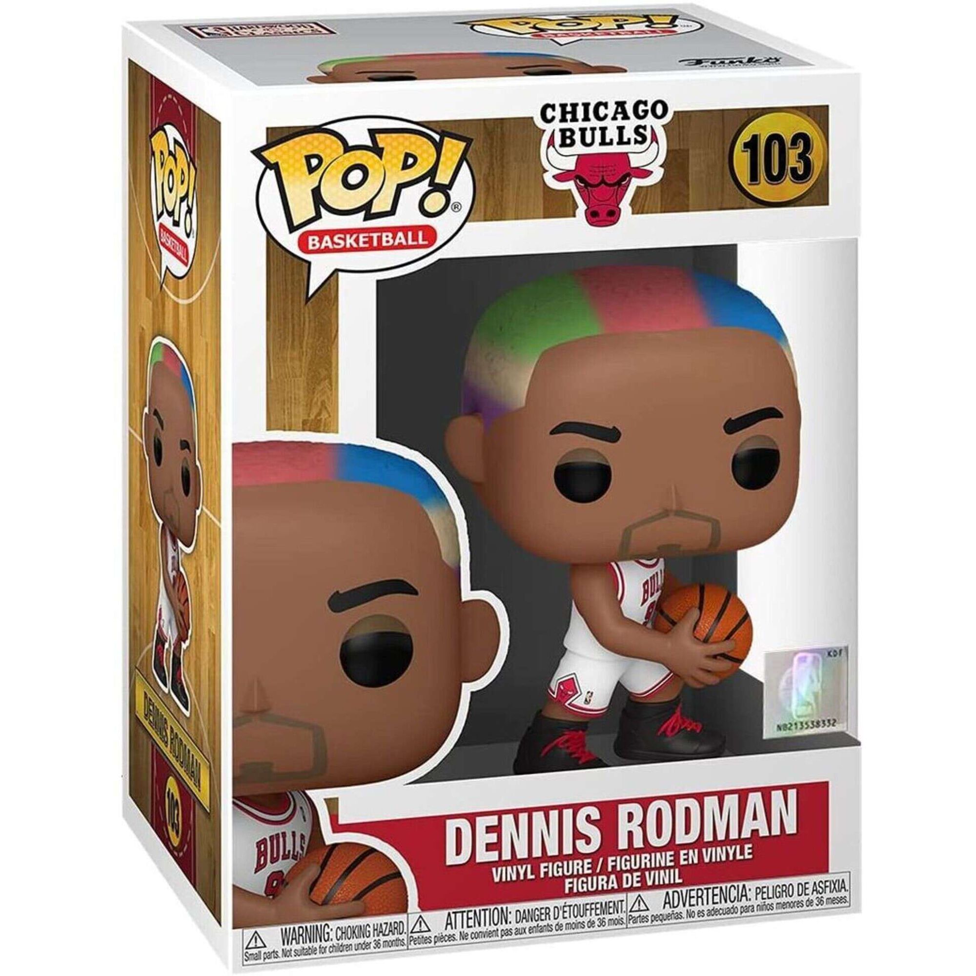 Figura Legends - Dennis Rodman (Bulls Home)