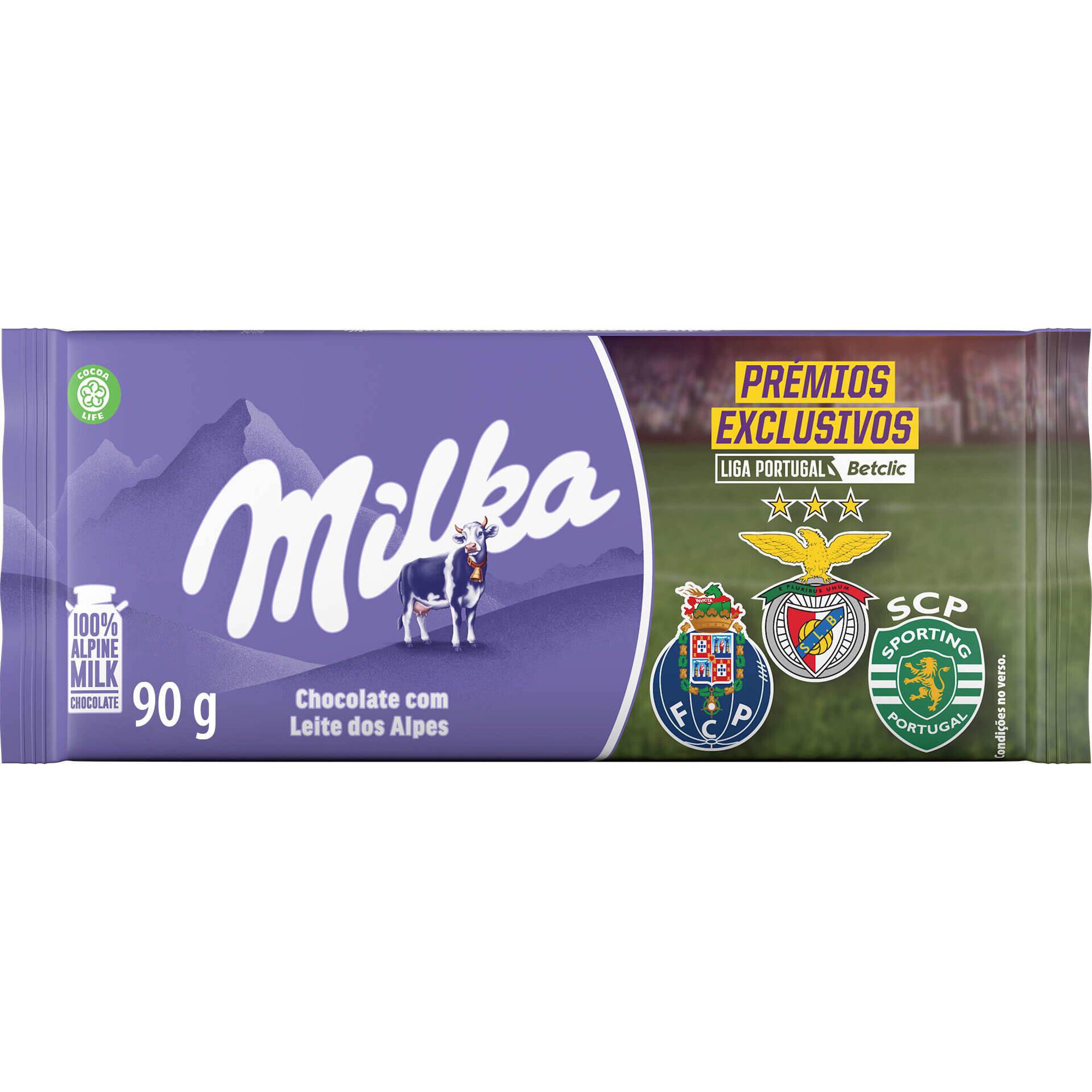 Tablete de Chocolate de Leite Tablete de Chocolate de Leite