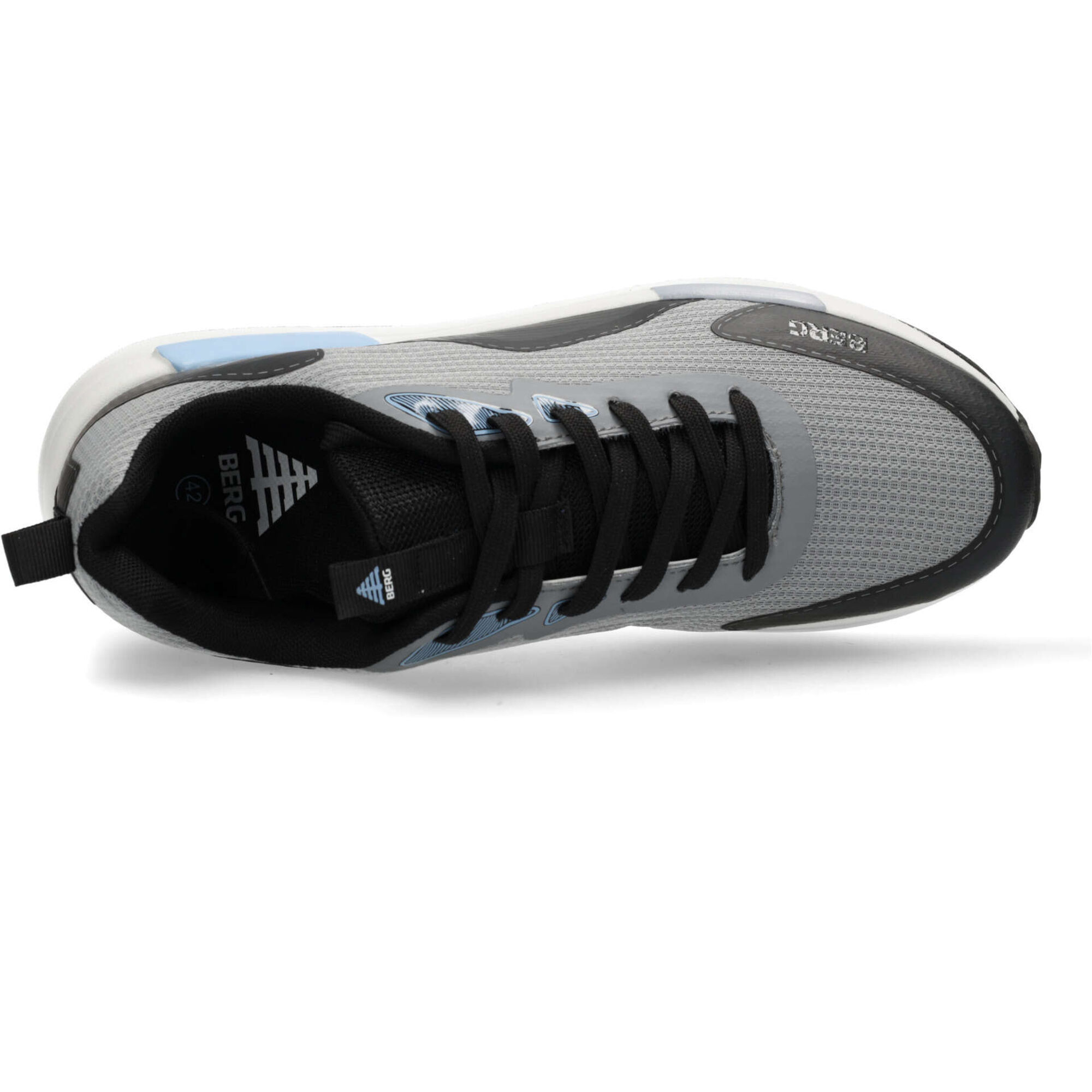 Sapatilhas Homem Preto e Cinza 41 Berg