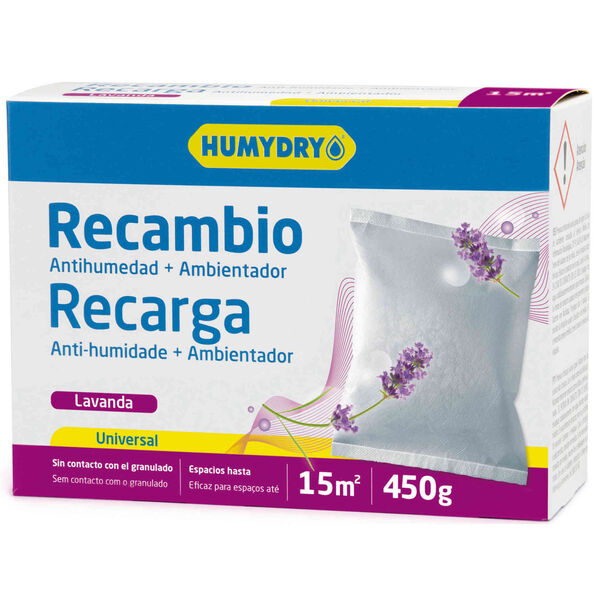Recarga Desumidificador Lavanda Humydry
