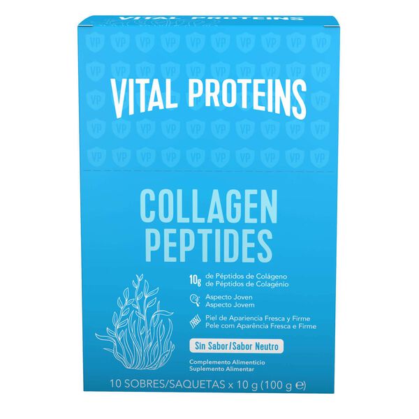 Suplemento Péptidos de Colagénio Sabor Neutro sem Glúten Saquetas Vital Proteins