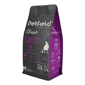 Ra&ccedil;&atilde;o para Gato Adulto Classic Petfield
