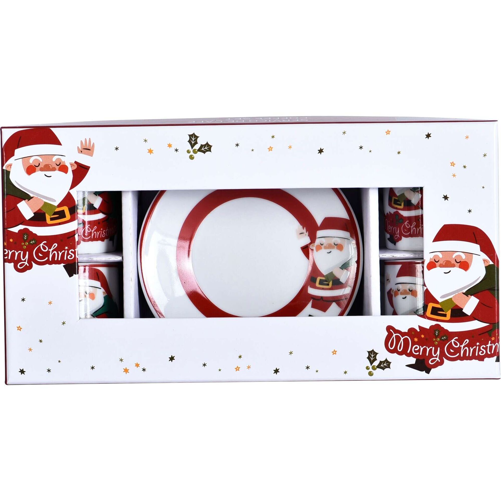 Serviço de Café Pai Natal com Saco