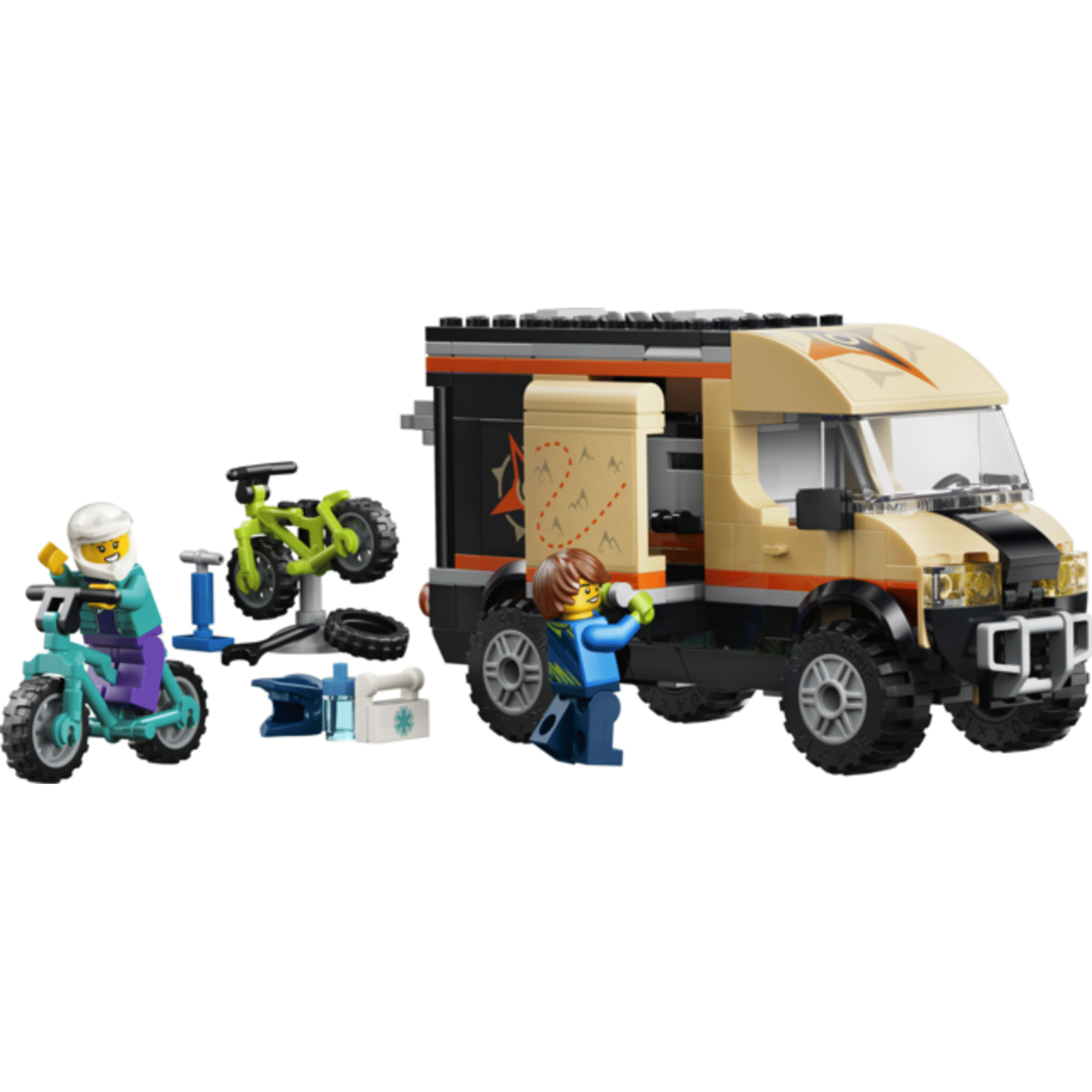 LEGO City - Carrinha de Aventuras de BTT - 60512