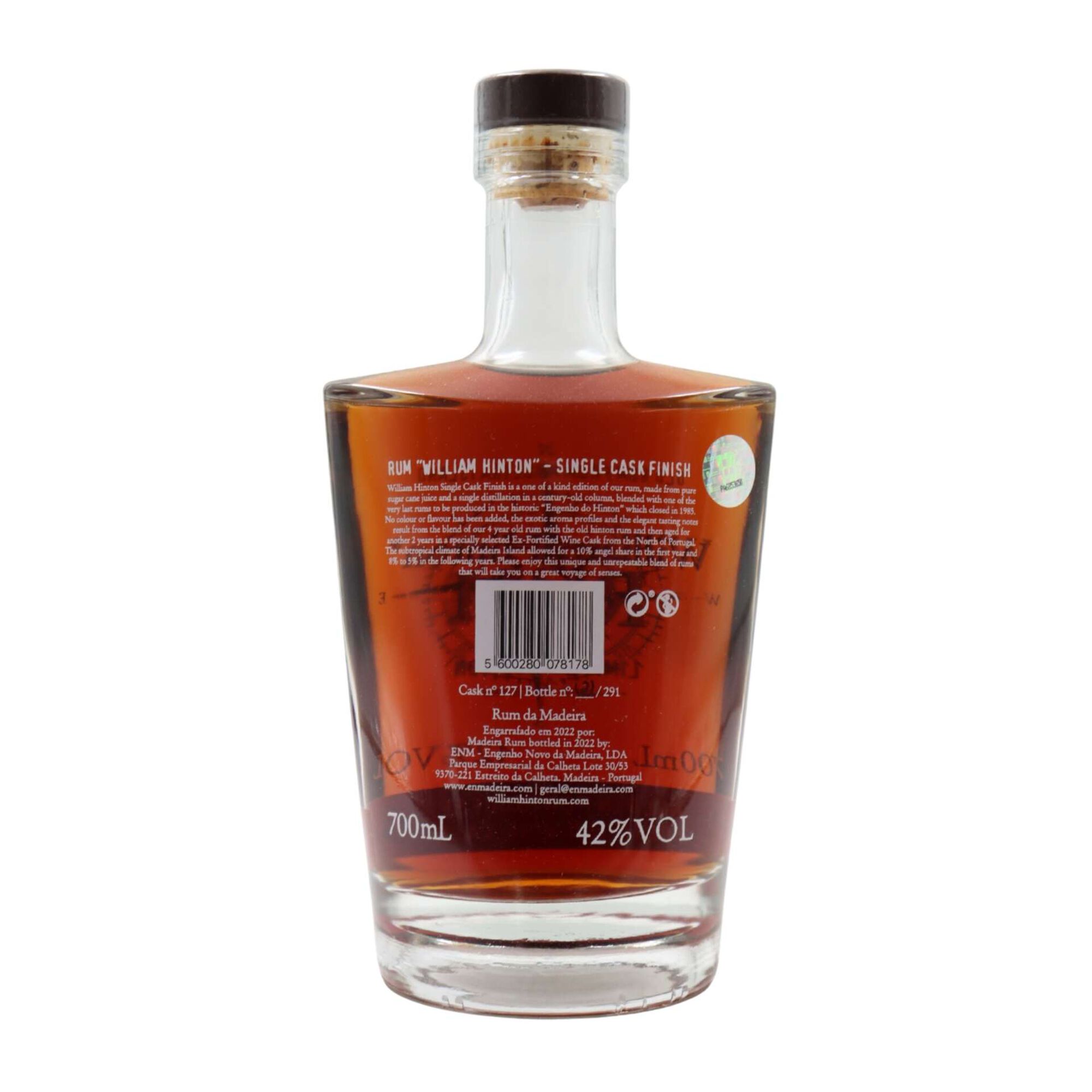 William Hinton Port Wine Single Cask Rum