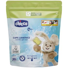 Detergente M&aacute;quina Roupa C&aacute;psulas Sensitive Chicco