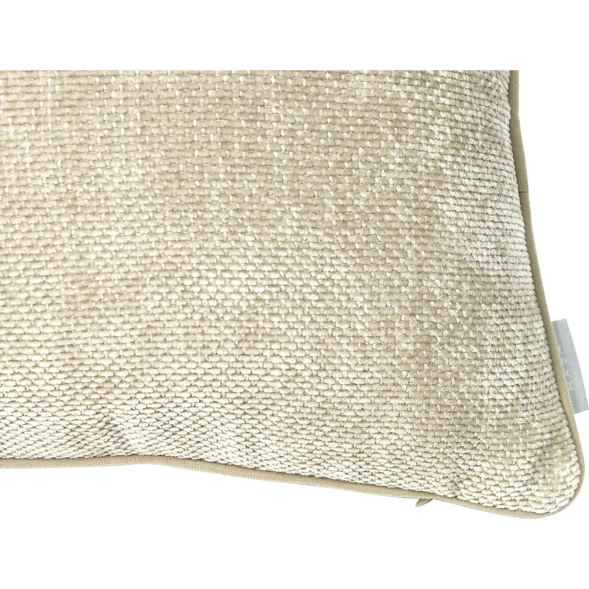 Almofada 45x45cm Chenille Bege Kasa