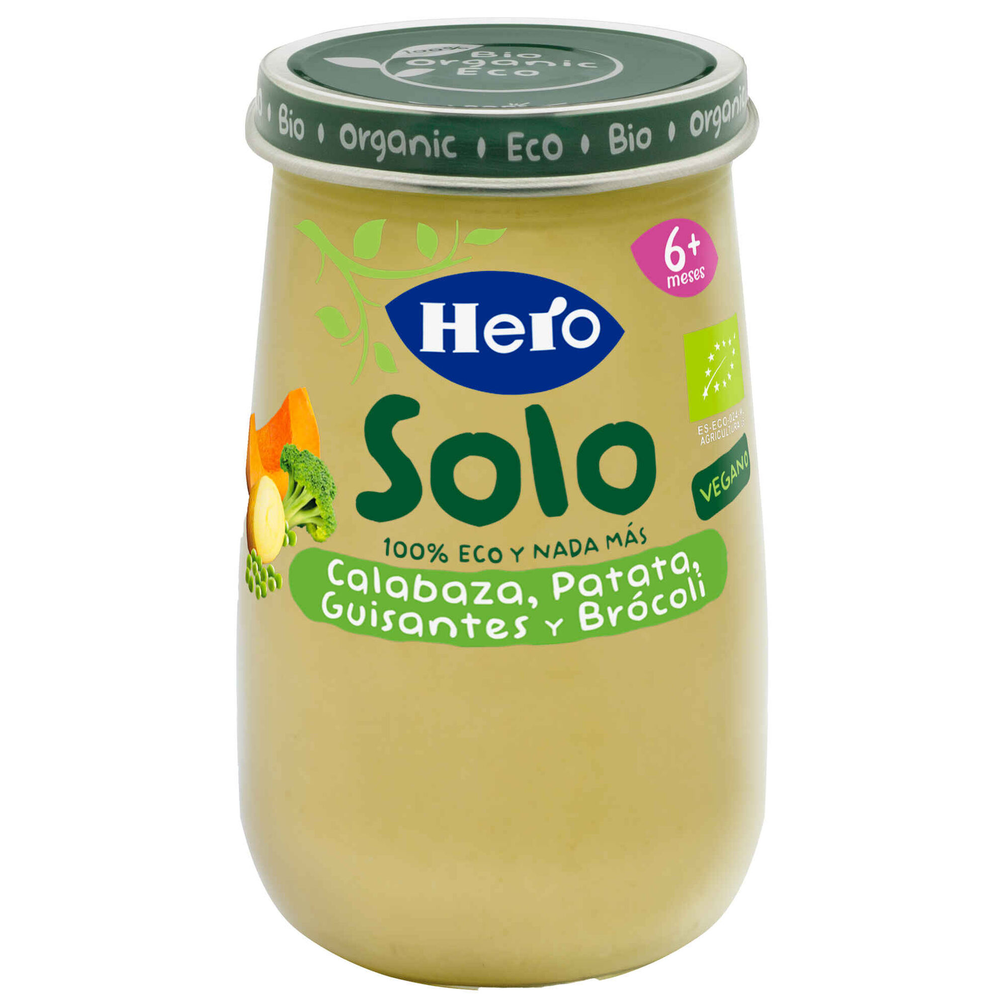 Refeição para Bebé Creme de Abóbora e Batata +6M
