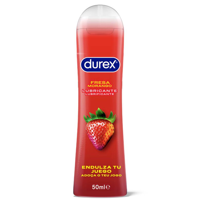 Gel Lubrificante Play Morango Durex