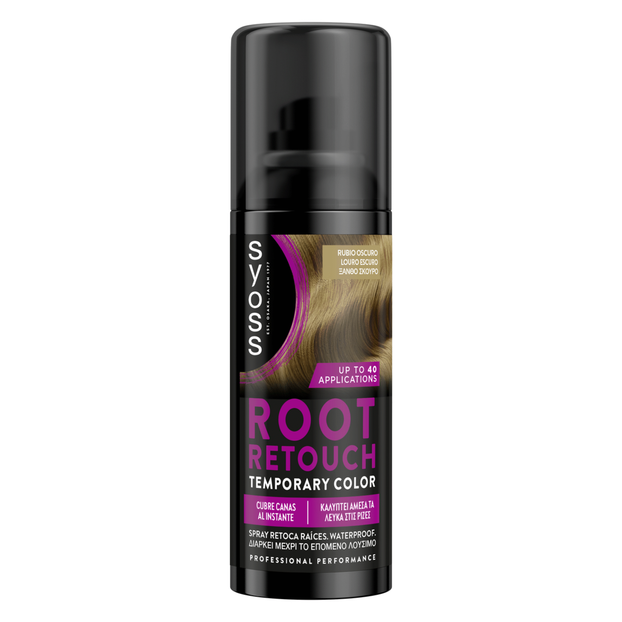 Colora&ccedil;&atilde;o Retoca Ra&iacute;zes Spray Root Retouch Louro Escuro Schwarzkopf