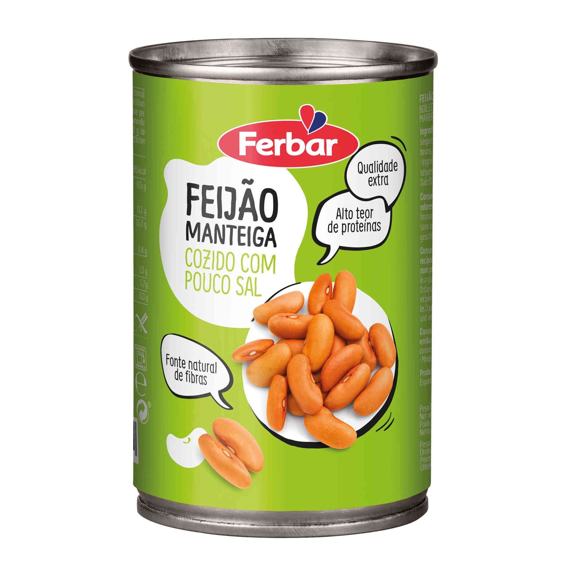 Feijão Manteiga Cozido