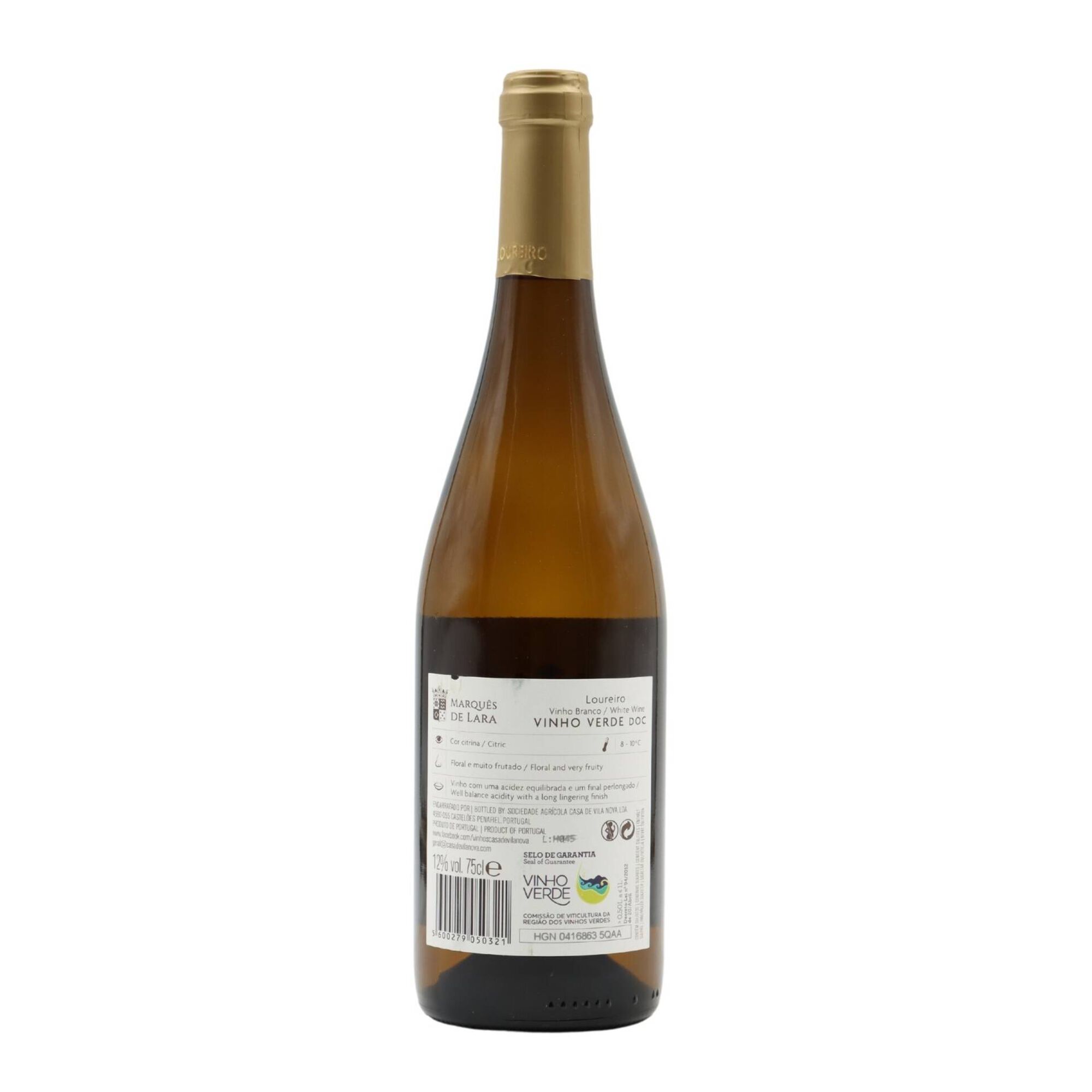 Marqu&ecirc;s De Lara Loureiro Vinho Verde Branco