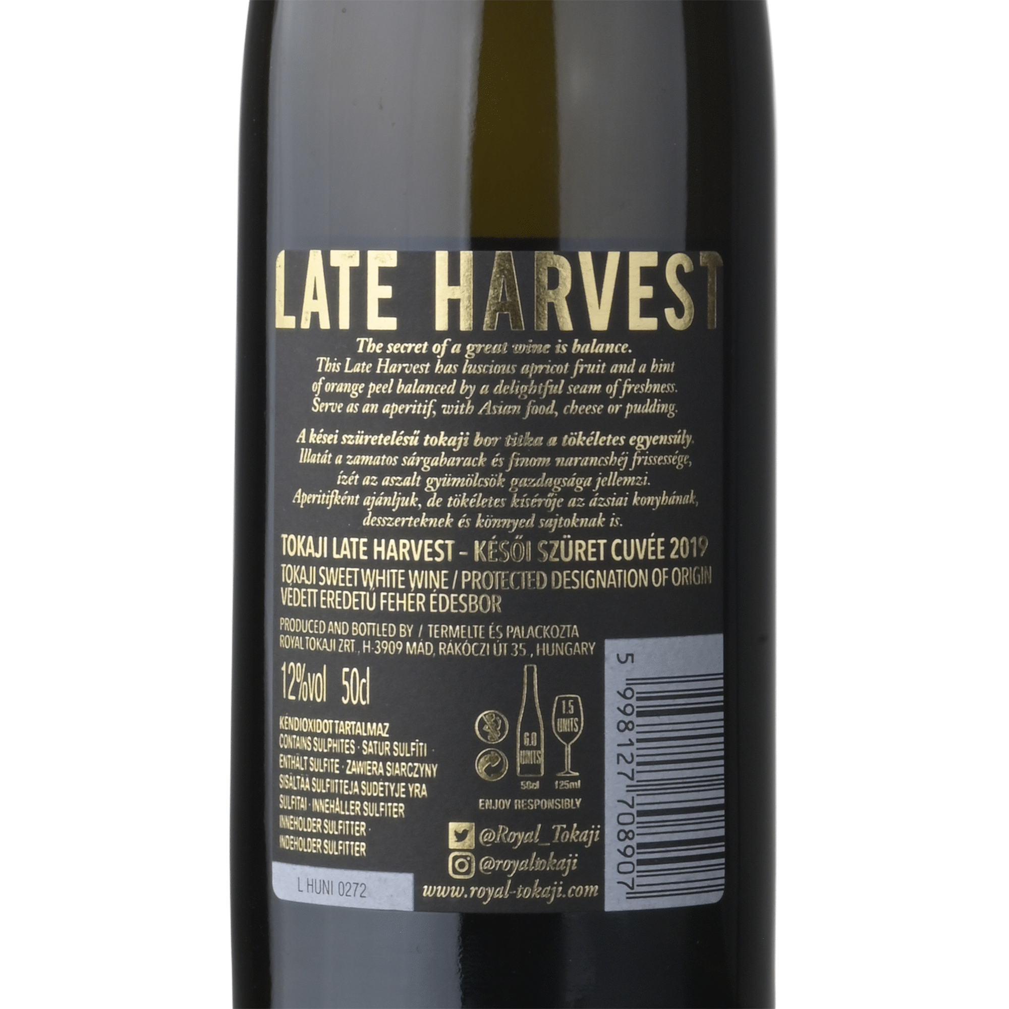 Royal Tokaji Late Harvest Vinho Branco