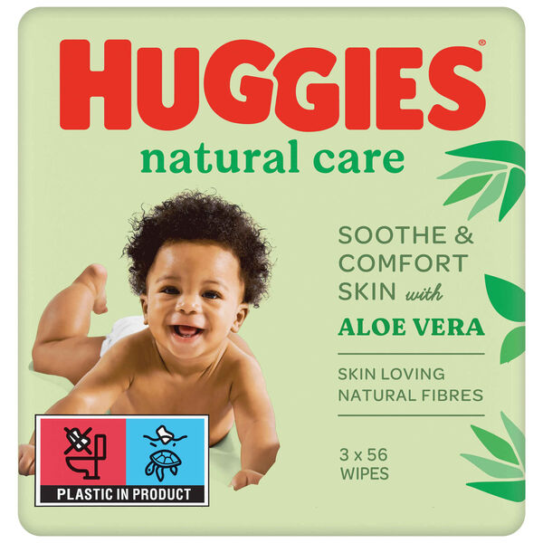 Toalhitas Bebé Natural Care Huggies